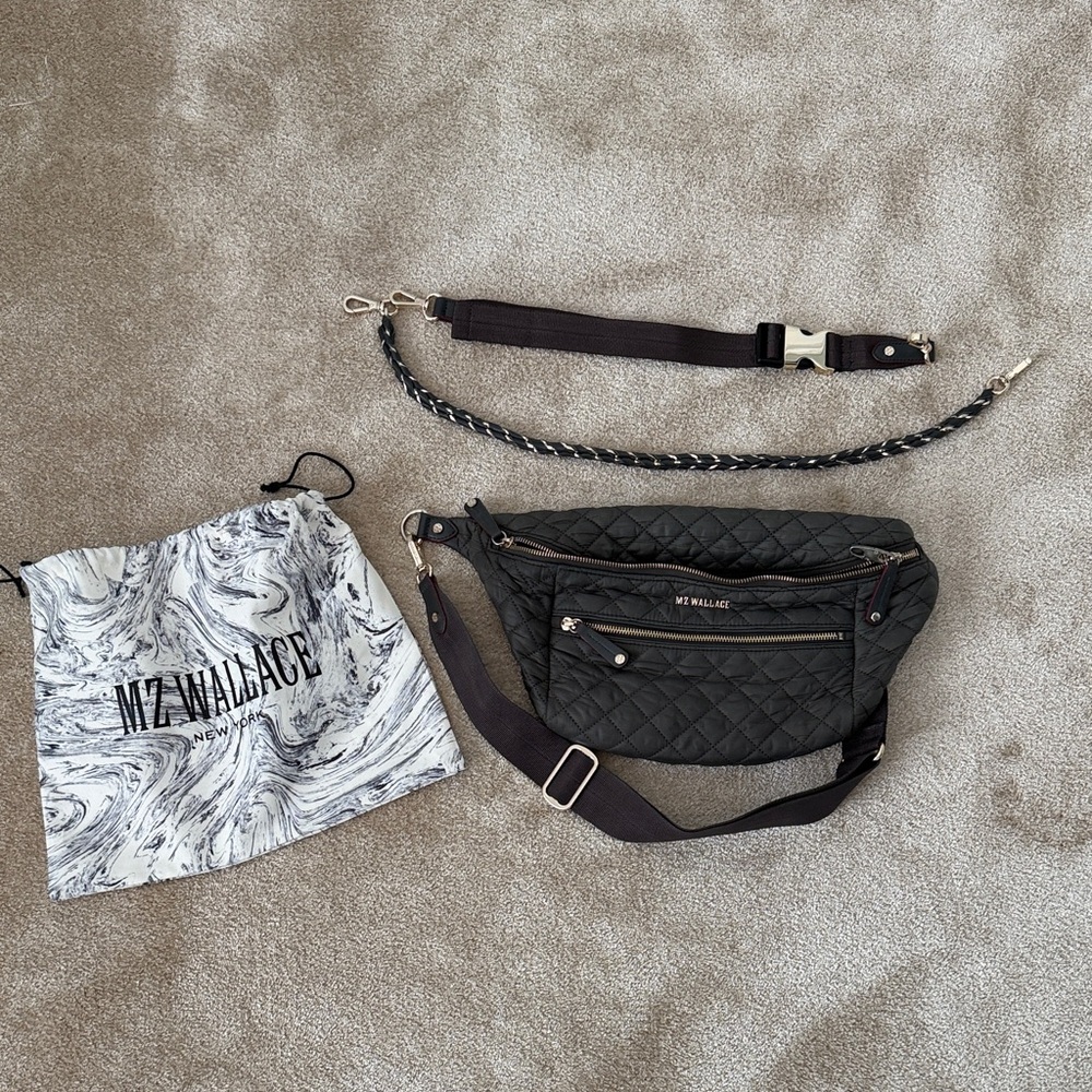MZ Wallace Magnet Crosby Crossbody Sling Bag. Price Firm